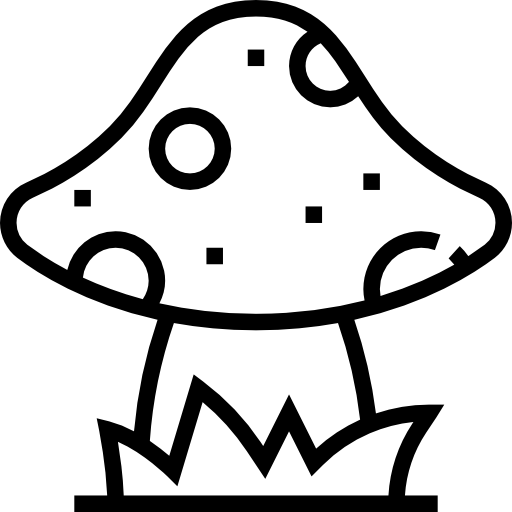 キノコ Meticulous Line icon