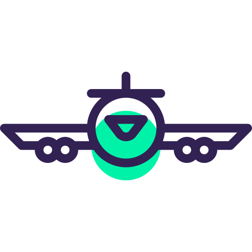 Airplane Vitaliy Gorbachev Green Shadow icon