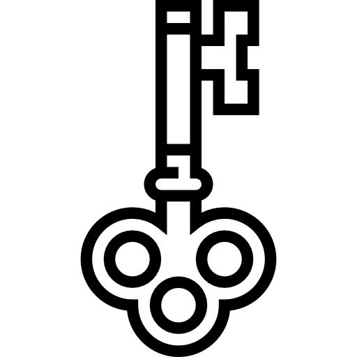 schlüssel Meticulous Line icon
