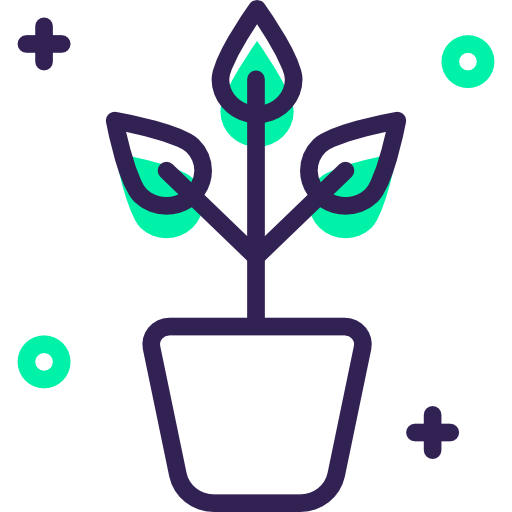 植物 Vitaliy Gorbachev Green Shadow icon