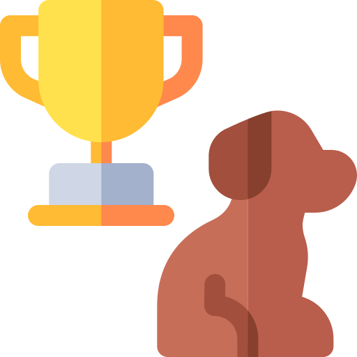 hundewettbewerb Basic Rounded Flat icon