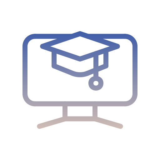 Online learning Generic Gradient icon