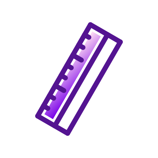 ルーラー Generic Outline Gradient icon