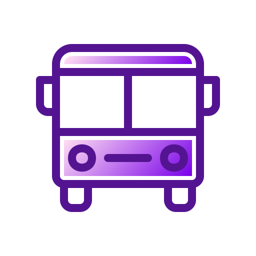 autobus Generic Outline Gradient icona