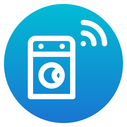 Smart washing machine Generic Circular icon