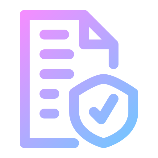 document Generic Gradient icoon