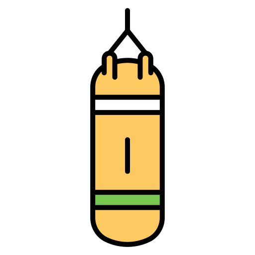 Punching bag Generic Outline Color icon