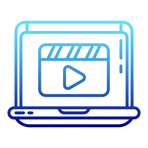 Video Generic Gradient icon