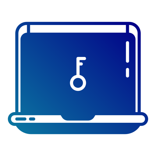 鍵 Generic Flat Gradient icon