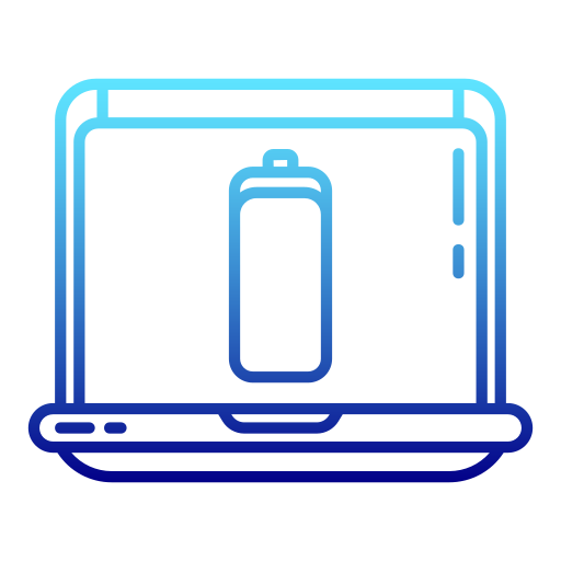 batterij vol Generic Gradient icoon