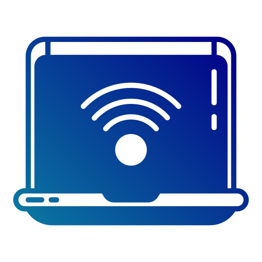 segnale wi-fi Generic Flat Gradient icona