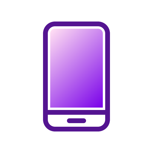 smartphone Generic Outline Gradient icon