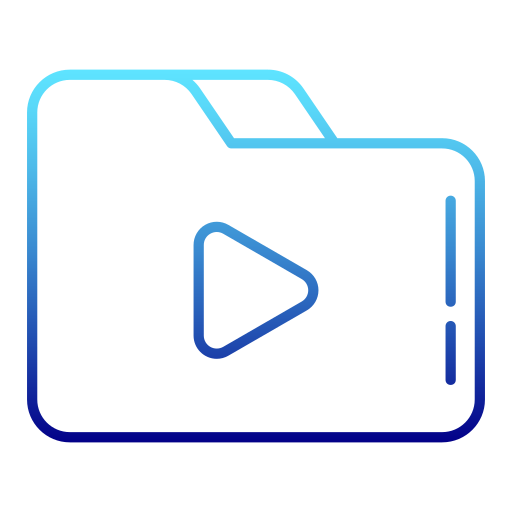 Video Generic Gradient icon
