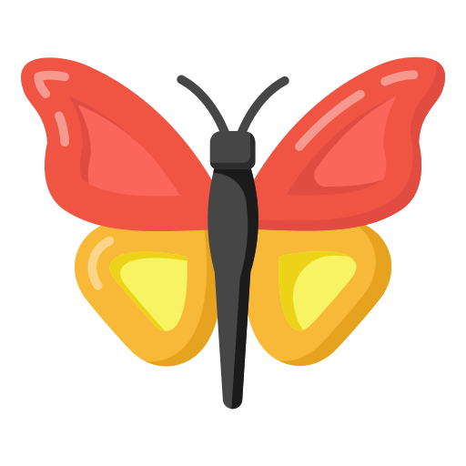 vlinders Generic Flat icoon