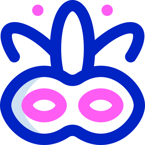 maska karnawałowa Super Basic Orbit Color ikona