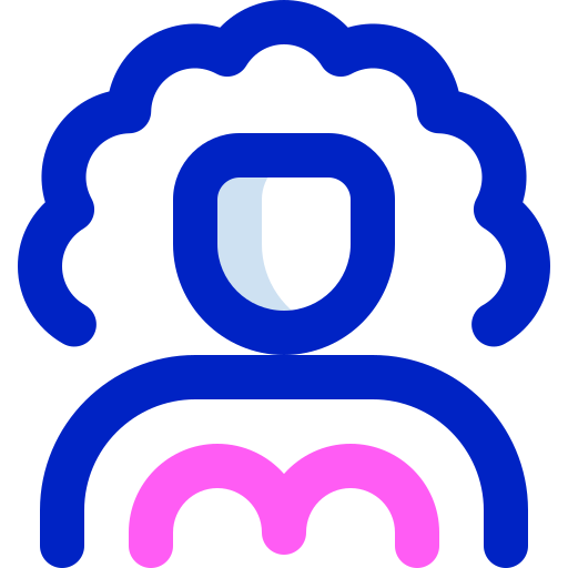 Woman Super Basic Orbit Color icon