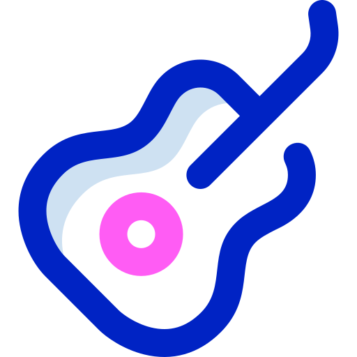 Guitar Super Basic Orbit Color icon