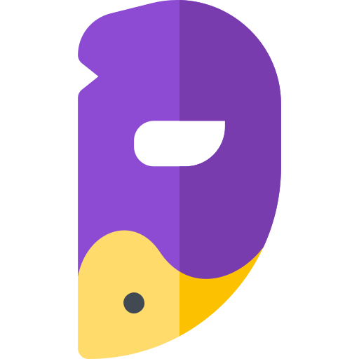マスク Basic Rounded Flat icon