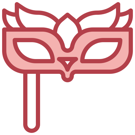 maschera di carnevale Surang Red icona