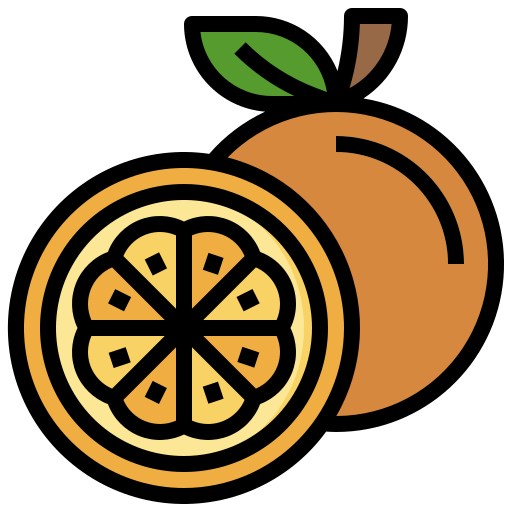 Orange Surang Lineal Color icon