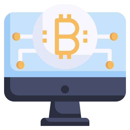 Bitcoin Surang Flat icon