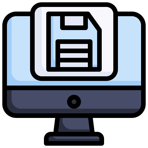 diskette Surang Lineal Color icon