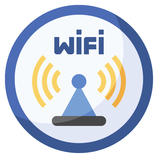 無料wi-fi Surang Flat icon