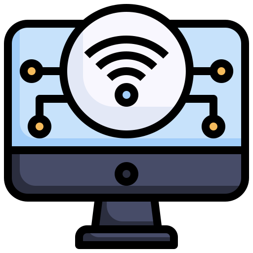 wifi Surang Lineal Color icono