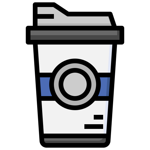 Paper cup Surang Lineal Color icon