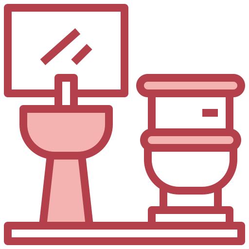 toilette Surang Red icon