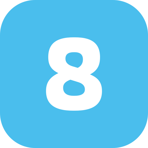 八 Generic Flat icon