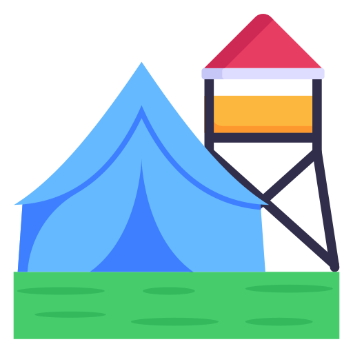 캠프 Generic Flat icon