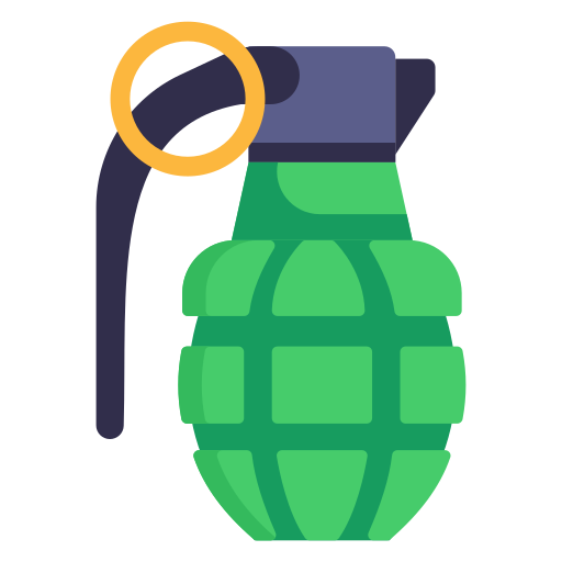 granada de mano Generic Flat icono