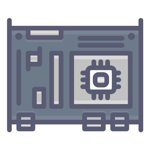 Mainboard Generic Outline Color icon