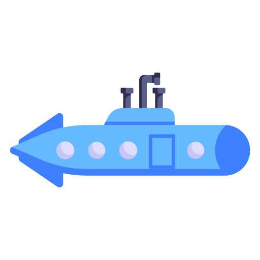 подводная лодка Generic Flat иконка