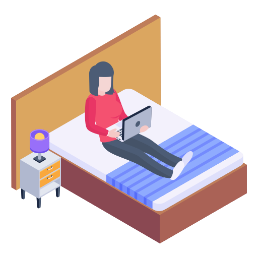 slaapkamer Generic Isometric icoon