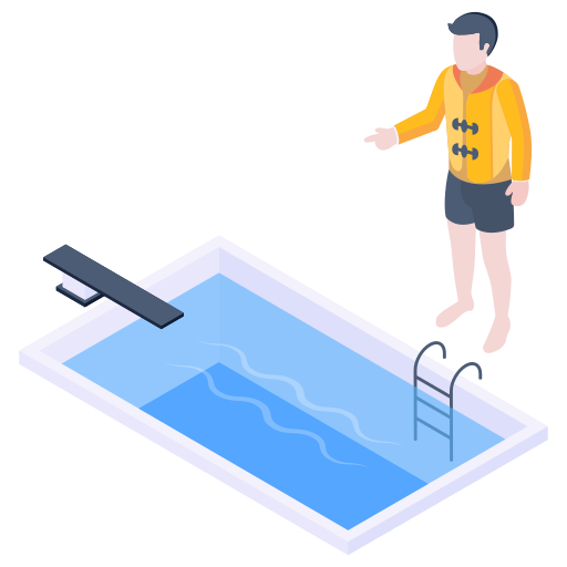 Swimming pool Generic Isometric icon