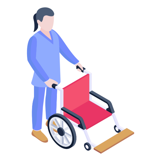 silla de ruedas Generic Isometric icono