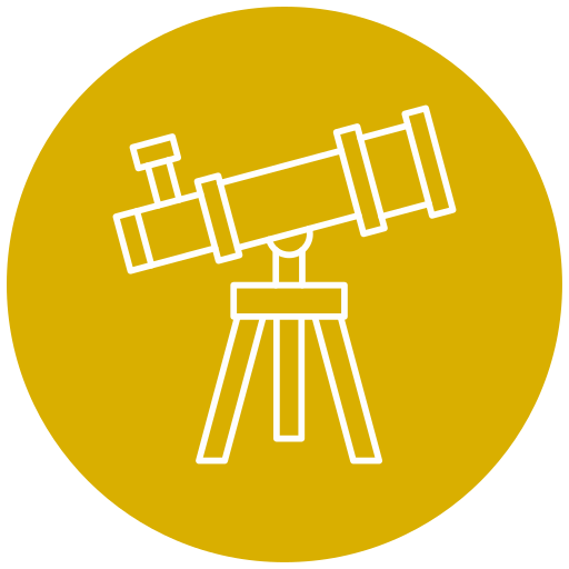 télescope Generic Flat Icône
