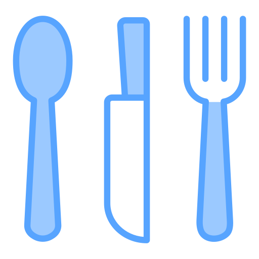 食器 Generic Blue icon