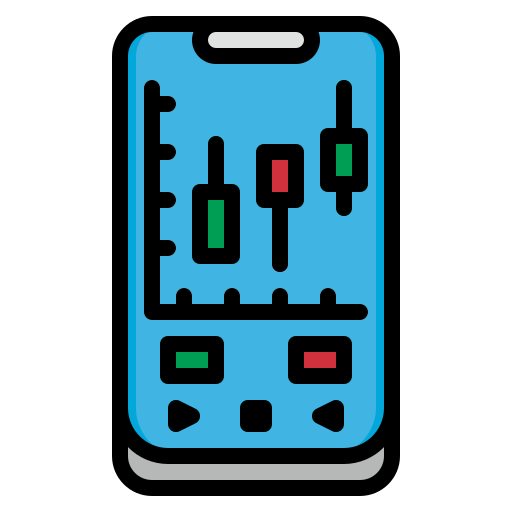 Trading Generic Outline Color icon