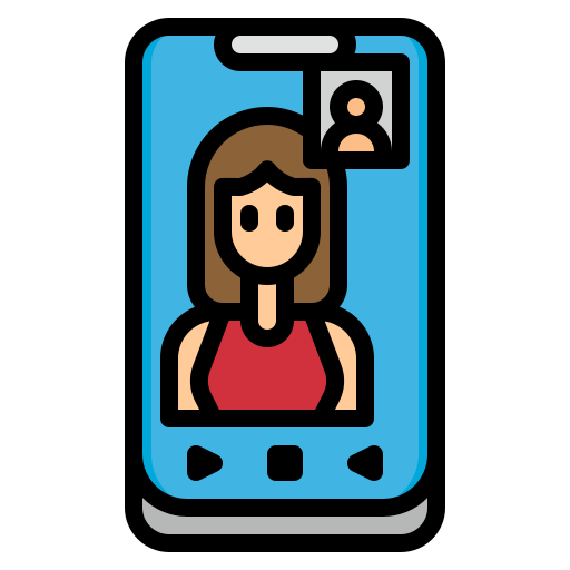Video call Generic Outline Color icon