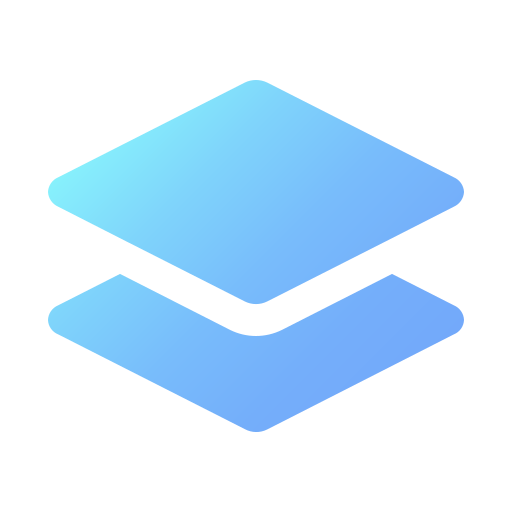 층 Generic Flat Gradient icon