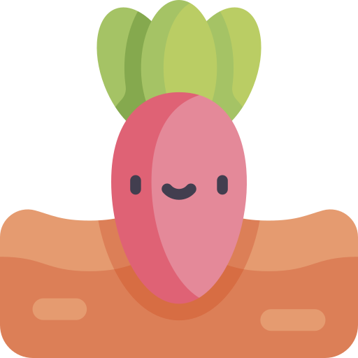 Carrot Kawaii Flat icon