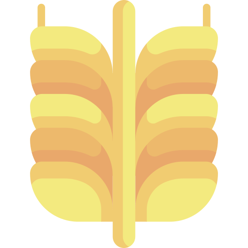 trigo Kawaii Flat icono