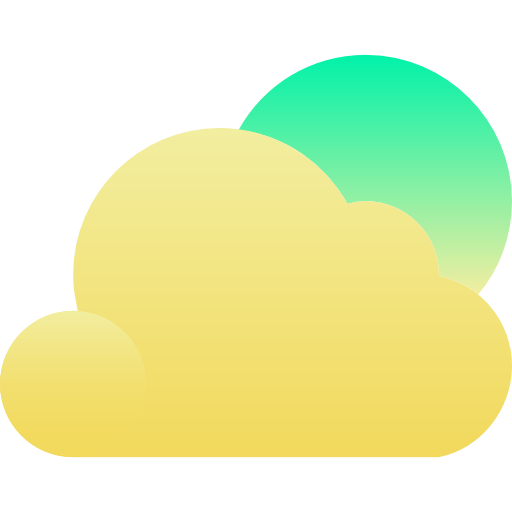 Cloudy Vitaliy Gorbachev Flat icon