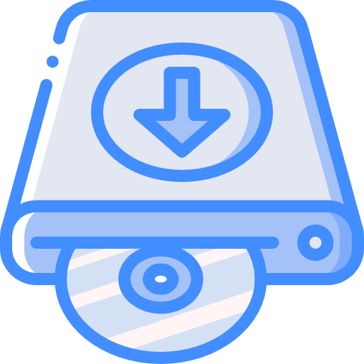 ハードディスク Basic Miscellany Blue icon