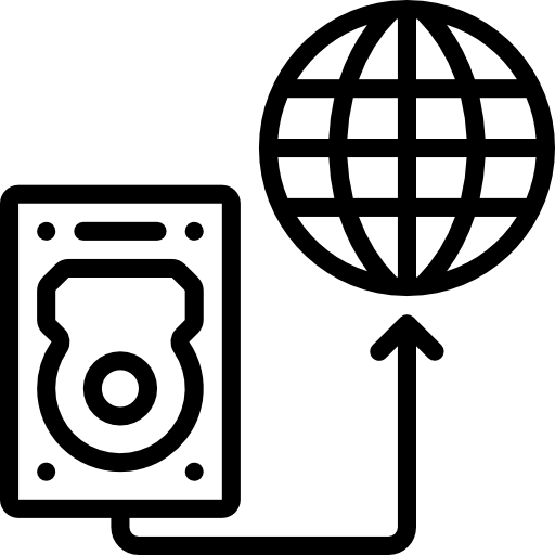 computadora Basic Miscellany Lineal icono