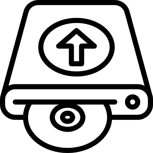 Harddisk Basic Miscellany Lineal icon