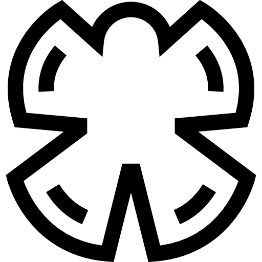 Ángel Basic Straight Lineal icono